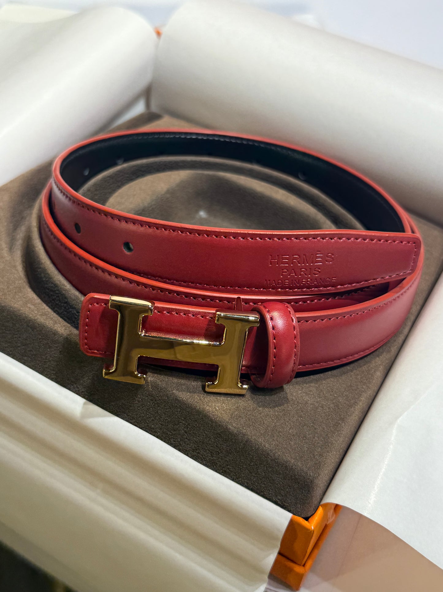 Hermes Belt Double Face