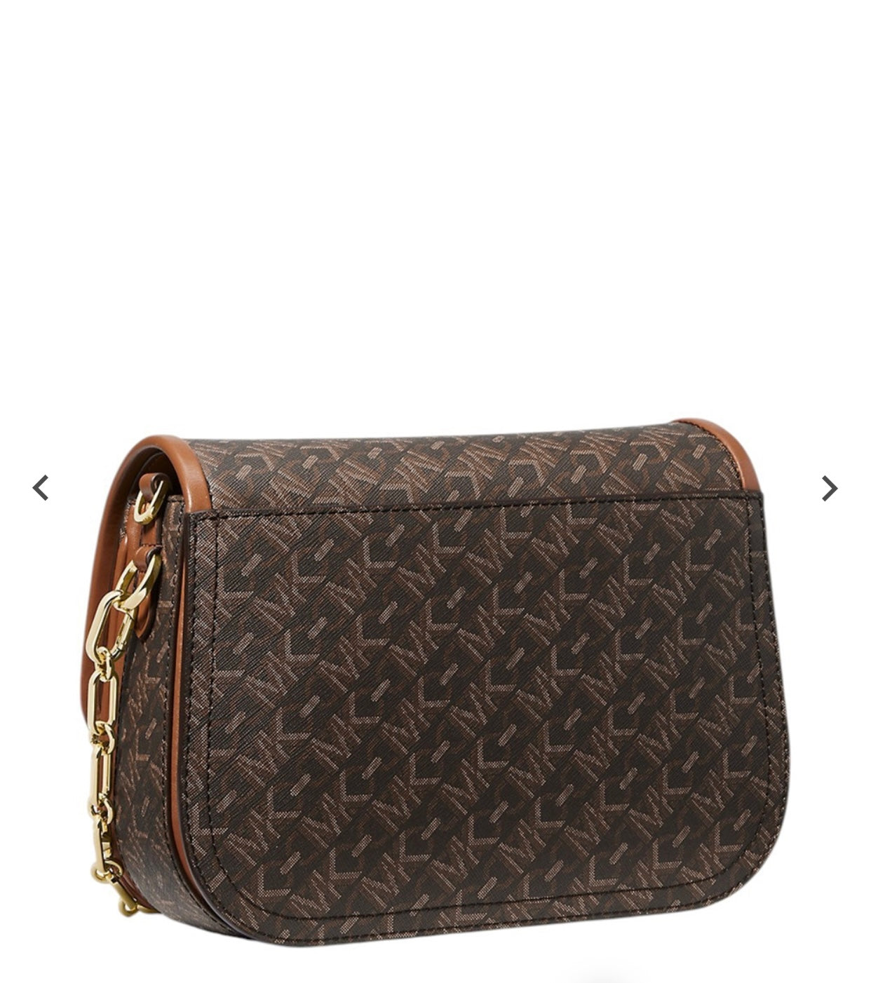 MK Logo print Parker Medium Empire bag