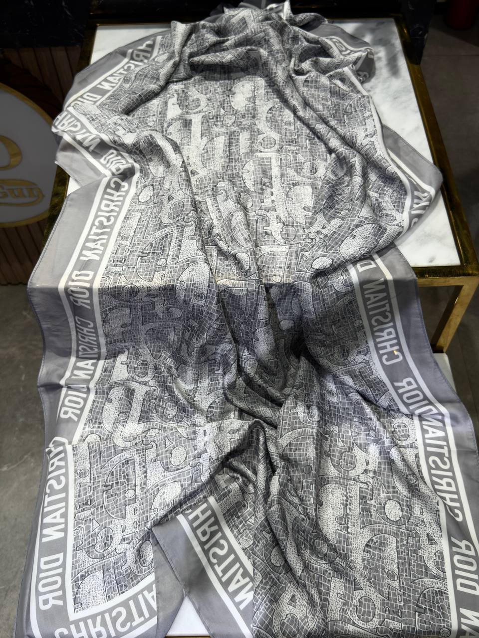 Dior scarf