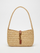 YSL straw shoulder bag