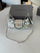 Balenciaga Small Pamela Shoulder Bag featuring crinkled leather and a silver-tone chain