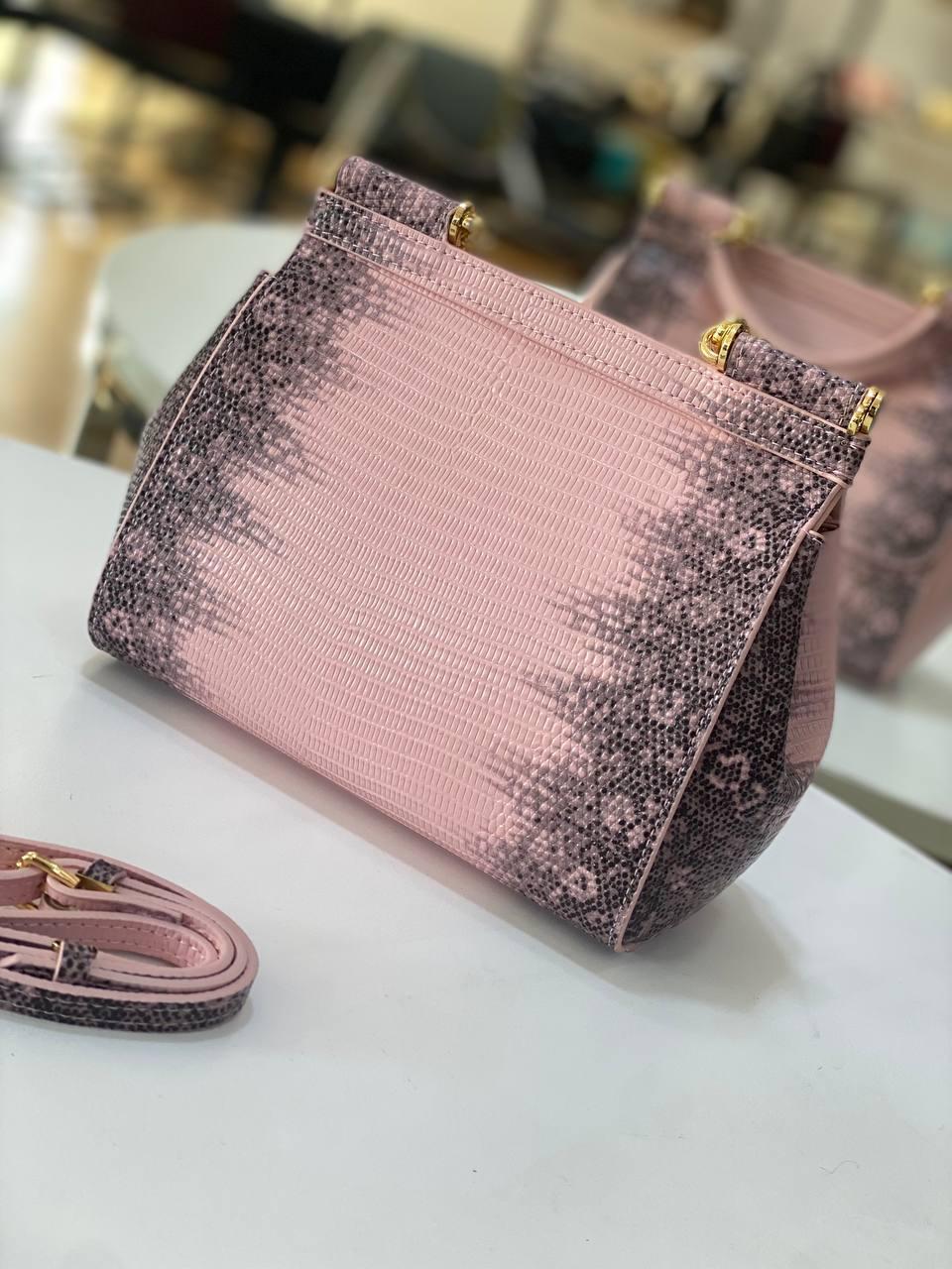 Dolce & Gabbana Sicily Bag – Lizard Leather