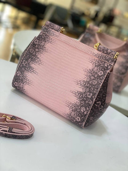 Dolce & Gabbana Sicily Bag – Lizard Leather