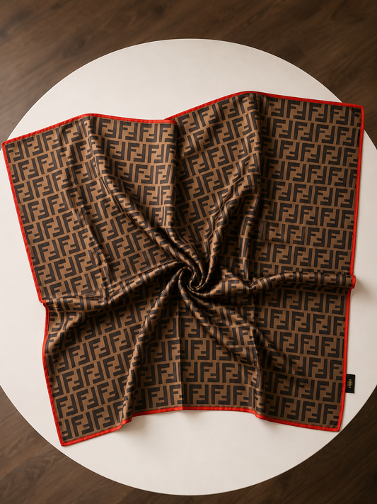 Fendi silk scarf