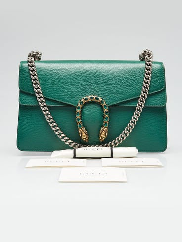 GUCCI
Green Leather Dionysus Small Shoulder Bag