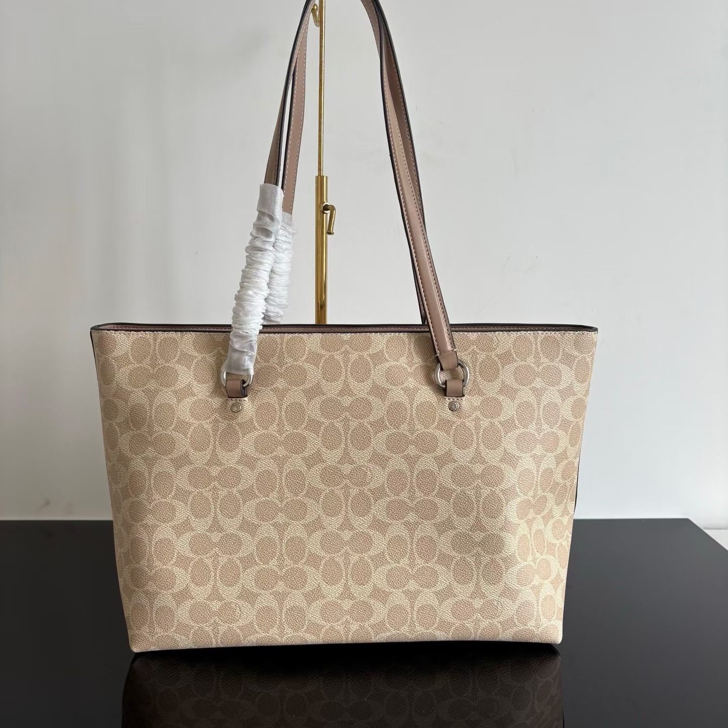 COACH Signature Canvas Gallery Tote Bag