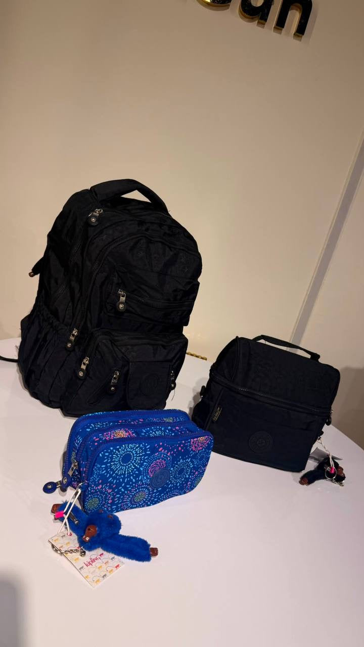 school bag kipling 3 Pieces