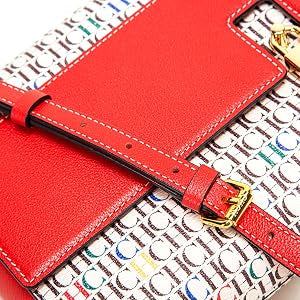 MWTS CHCH Letter Print Shoulder Bag Crossbody Bag