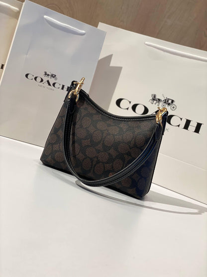 COACH Pebbled Leather Swinger 20 Shoulder Bag