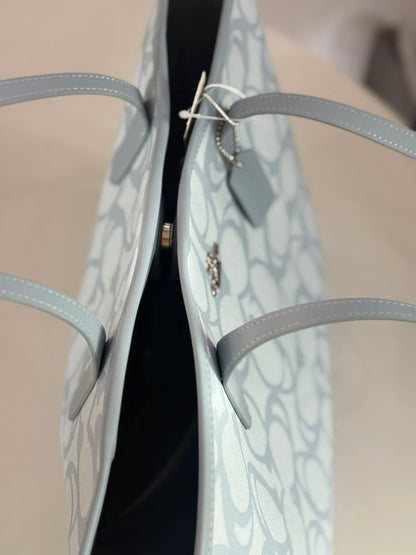 COACH Signature Canvas City Tote Bag