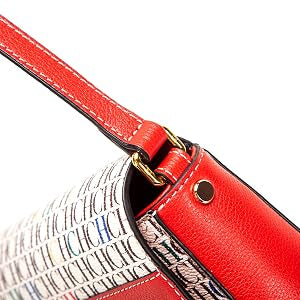 MWTS CHCH Letter Print Shoulder Bag Crossbody Bag