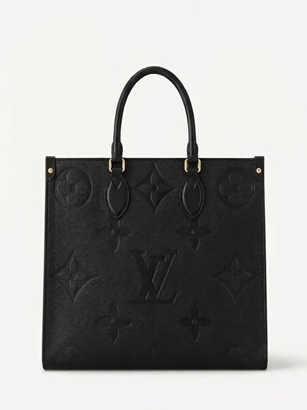 Louis Vuitton OnTheGo Tote (Empreinte Leather with Animal Print Side Panels)