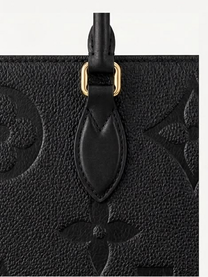 Louis Vuitton OnTheGo Tote (Empreinte Leather with Animal Print Side Panels)