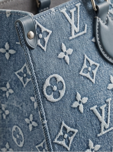 Louis Vuitton OnTheGo MM in Monogram Denim