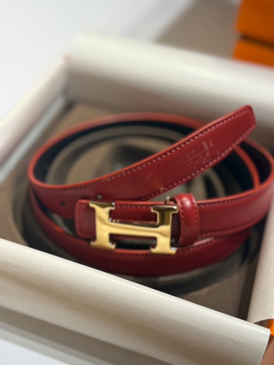 Hermes Belt Double Face
