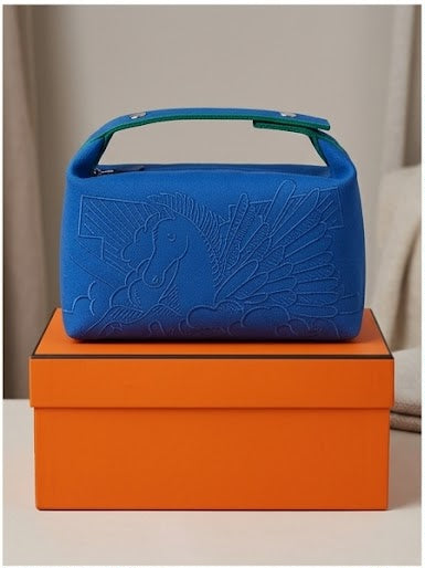 Handbags Canvas Hobo Pouch Pony Simple Embroidery Bag Travel Organizer Multiple colors #