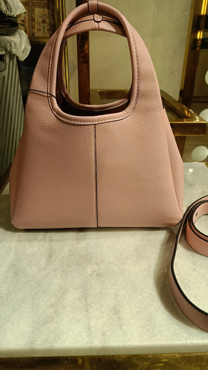 COACH Pebbled Leather Lana 2 Top-Handle Shoulder Bag