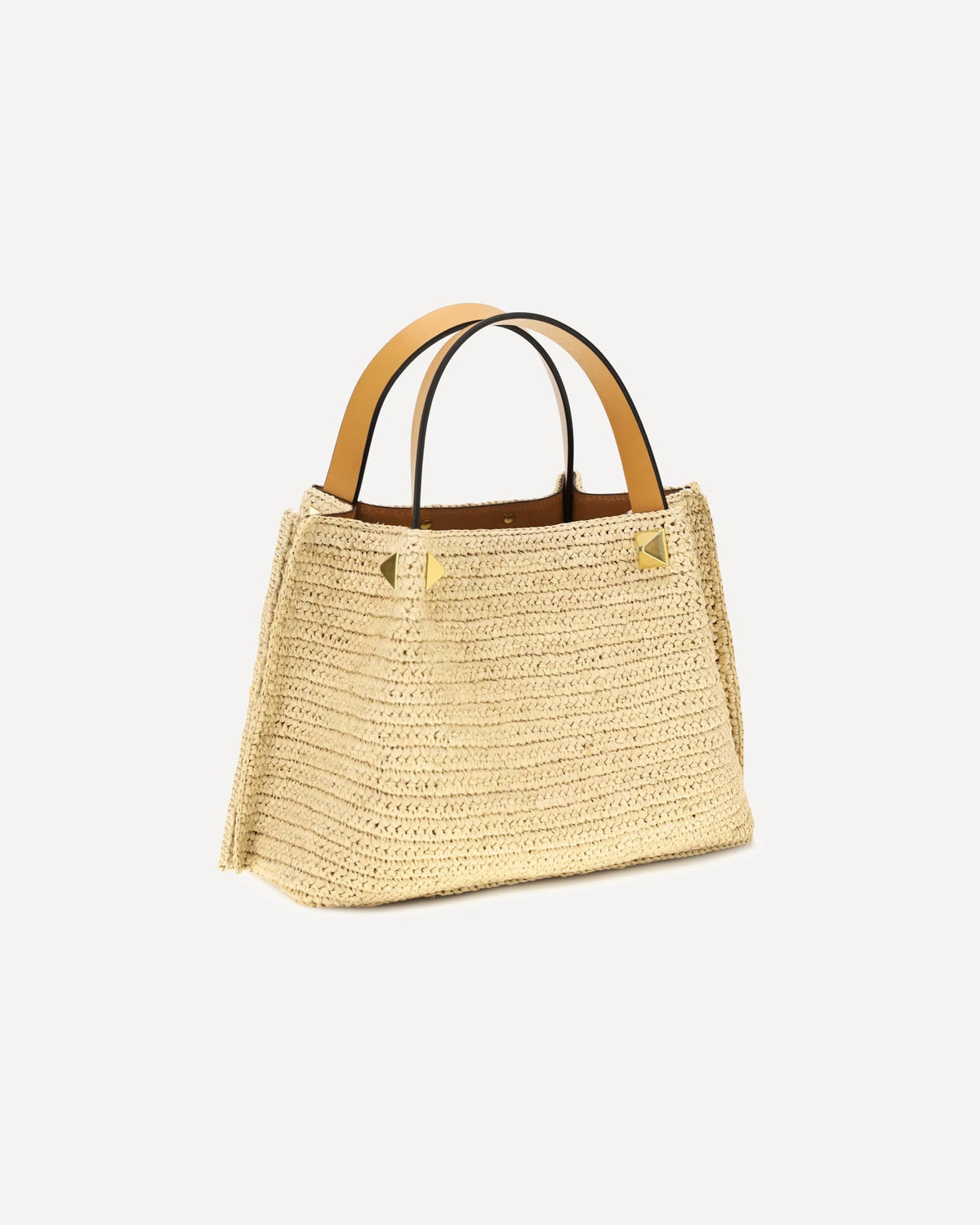 Valentino Garavani Medium Straw Summer Tote