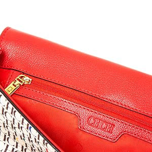 MWTS CHCH Letter Print Shoulder Bag Crossbody Bag