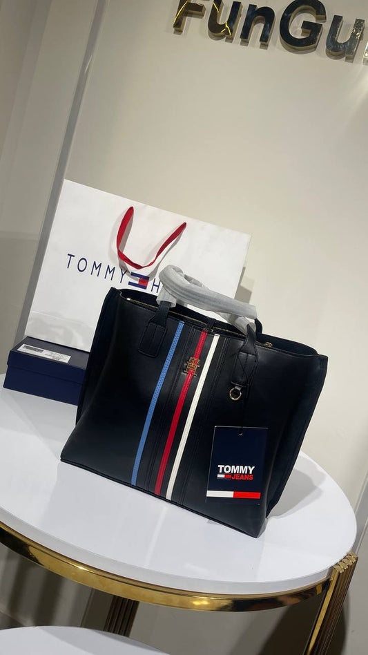 TOMMY JEANS Stripe Tote