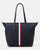 TOMMY HILFIGER Stripe Tote – Navy