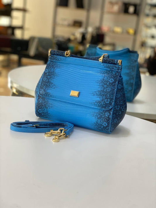 Dolce & Gabbana Sicily Bag – Lizard Leather