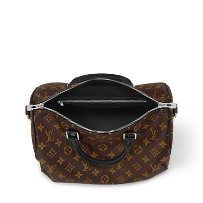 Louis Vuitton Speedy Soft 30 Dark monogram canvas bag