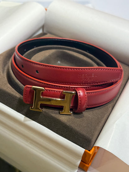 Hermes Belt Double Face