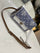 Tory Burch T Monogram Denim Wallet Crossbody in Pearl Blue