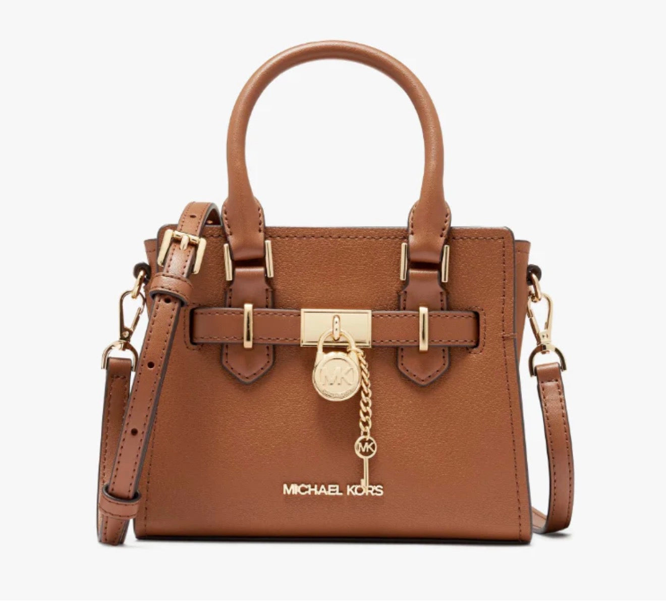 Michael Kors Hamilton Small Satchel – Brown