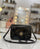 Tory Burch Robinson Spazzolato Convertible Shoulder Bag – black Patent Leather