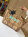 JUST CAVALLI Printed Canvas Tote – Multicolor Baroque
