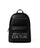 VERSACE JEANS COUTURE Black Logo Leather Backpack