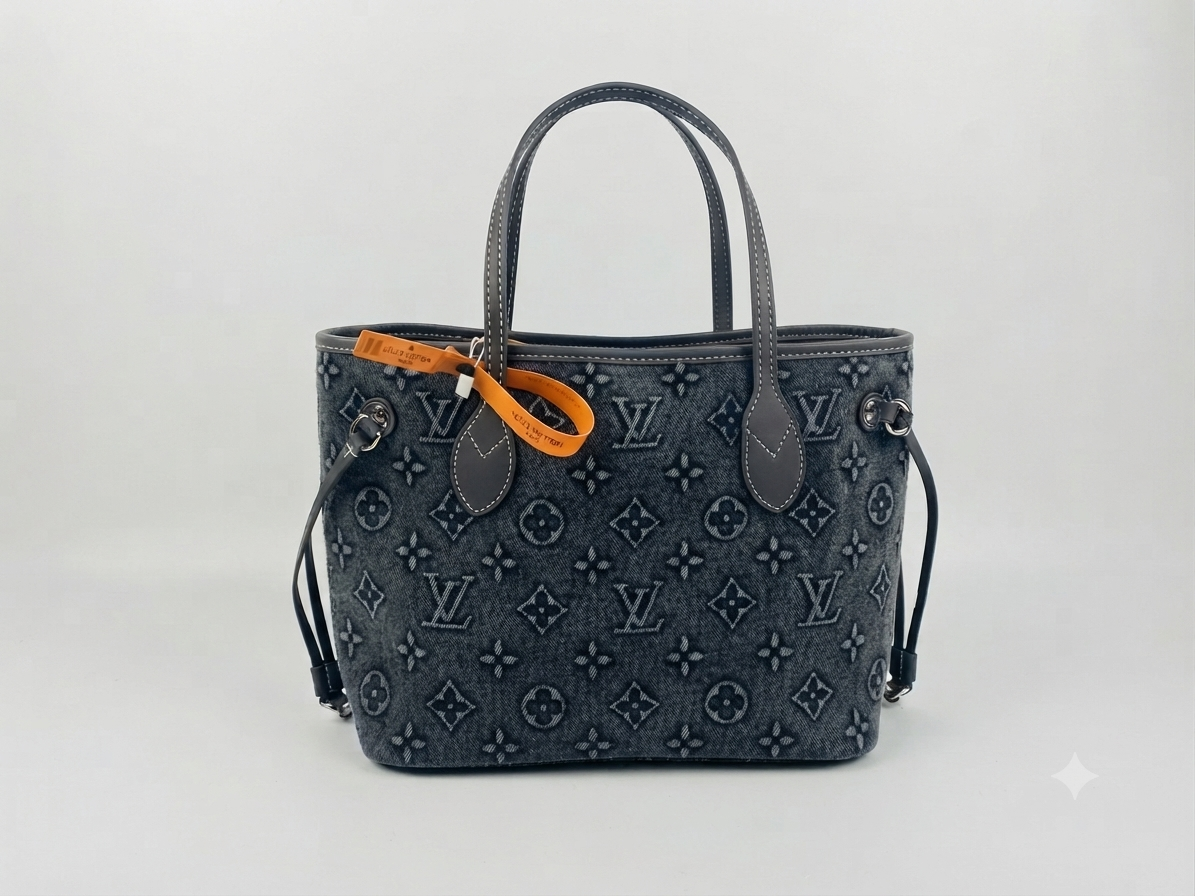 Louis Vuitton Neverfull in Monogram Denim