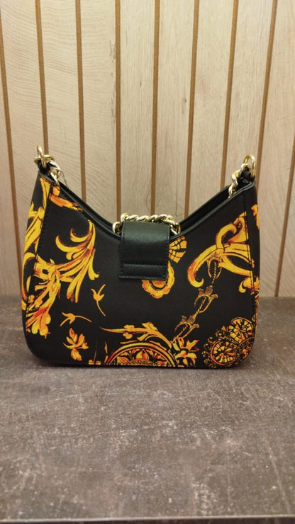 Versace Jeans Couture Baroque print shoulder bag