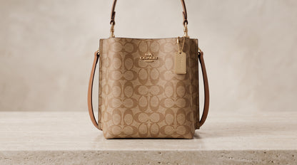 Coach Town Bucket Bag in Signature Canvas