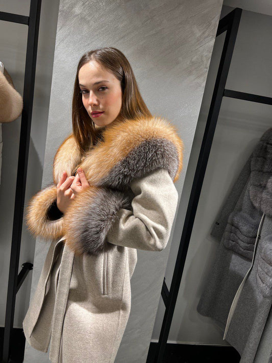 Alpaca and Authentic Argentinian Fox Fur