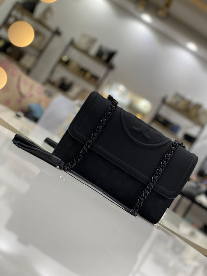 Tory Burch Fleming Black Matt