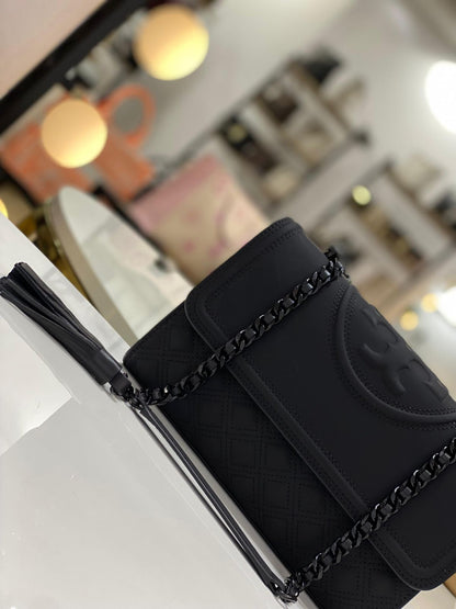 Tory Burch Fleming Black Matt