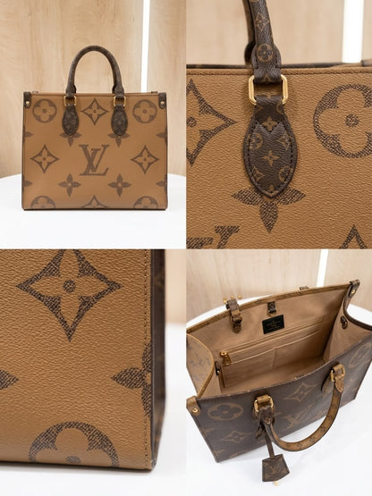 Louis Vuitton OnTheGo Tote (Monogram Giant/Reverse Monogram)