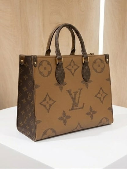 Louis Vuitton OnTheGo Tote (Monogram Giant/Reverse Monogram)