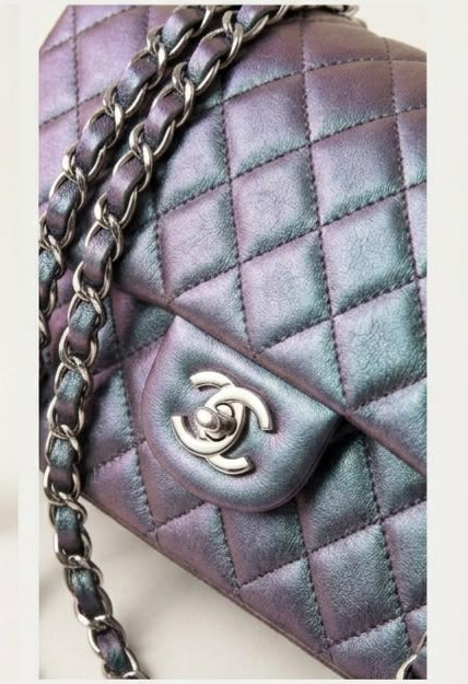 Chanel Classic Flap Bag (Iridescent/Metallic Finish)
