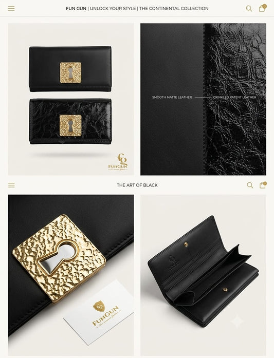 Schiaparelli The Keyhole Continental Wallet