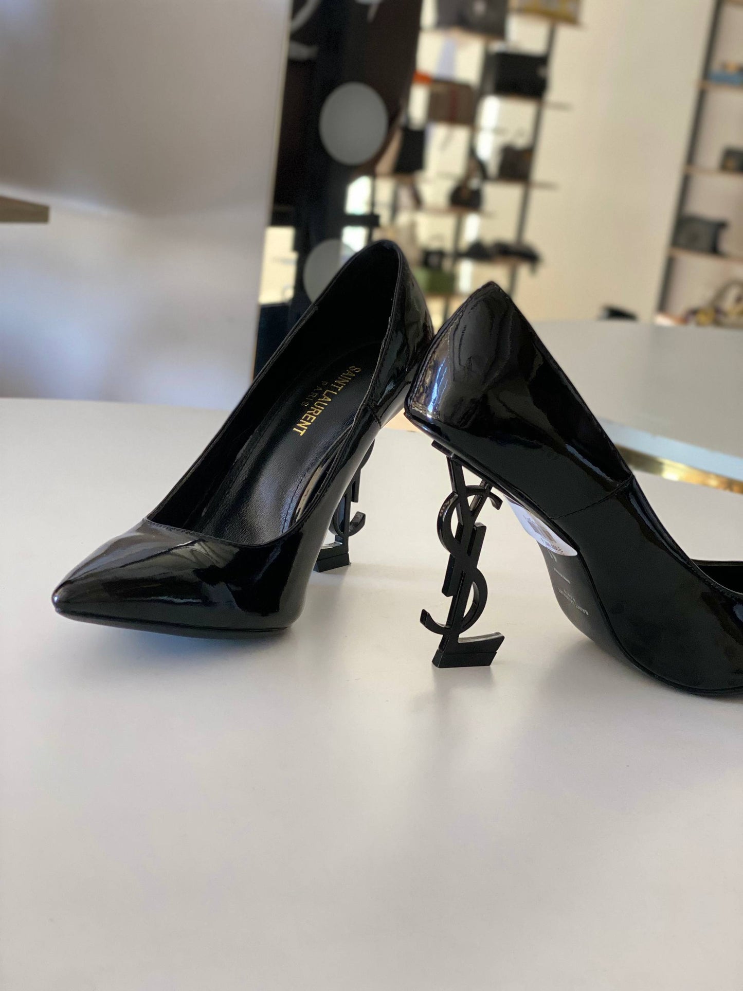 Saint Laurent Women's (Black on black)