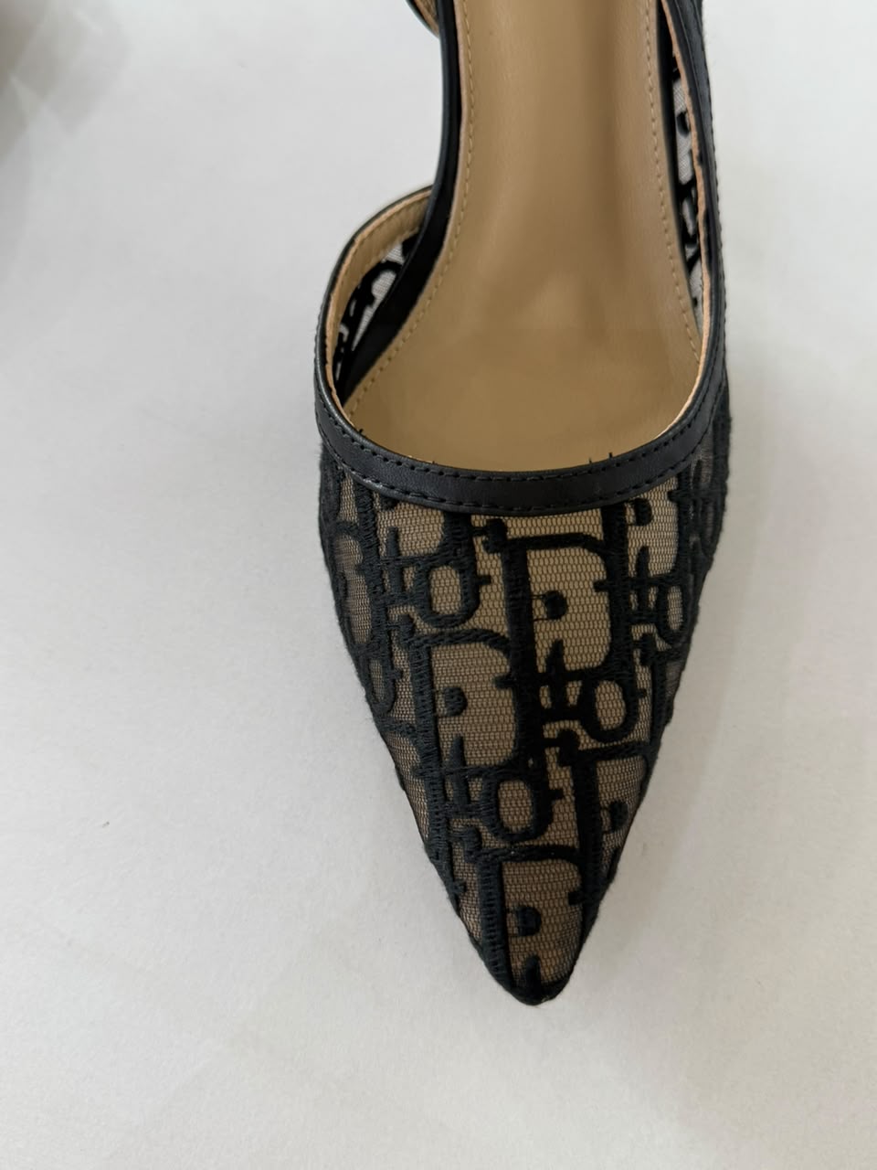 Dior Monogram Slingback Pumps
