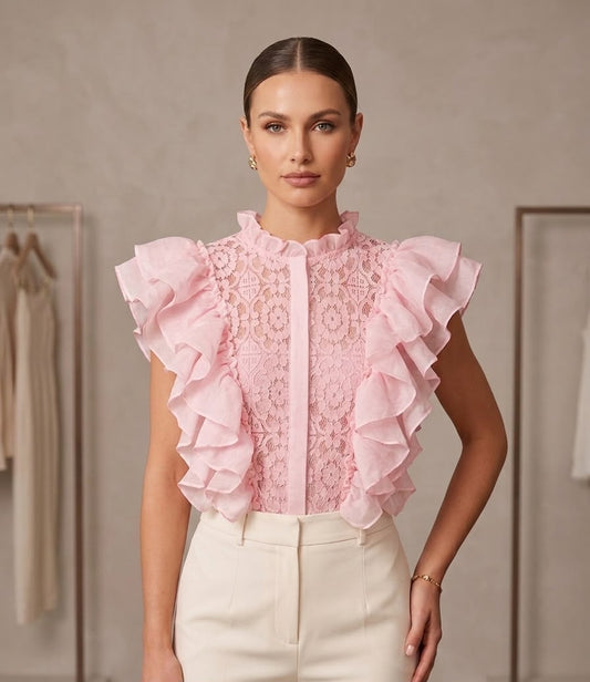 Blouse (Guipure / Lace)