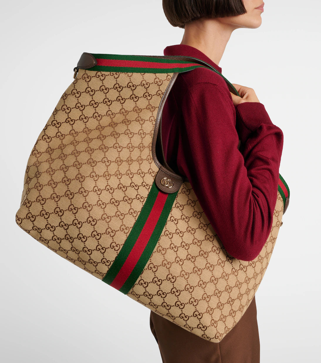 Gucci Giglio GG Canvas Large tote bag