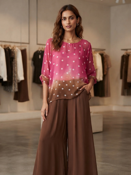 Blouse silk