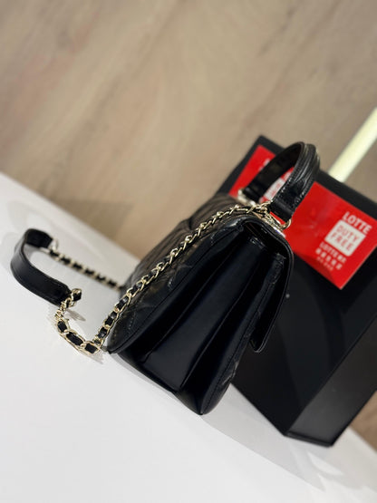 Chanel Flap Bag with Top Handle