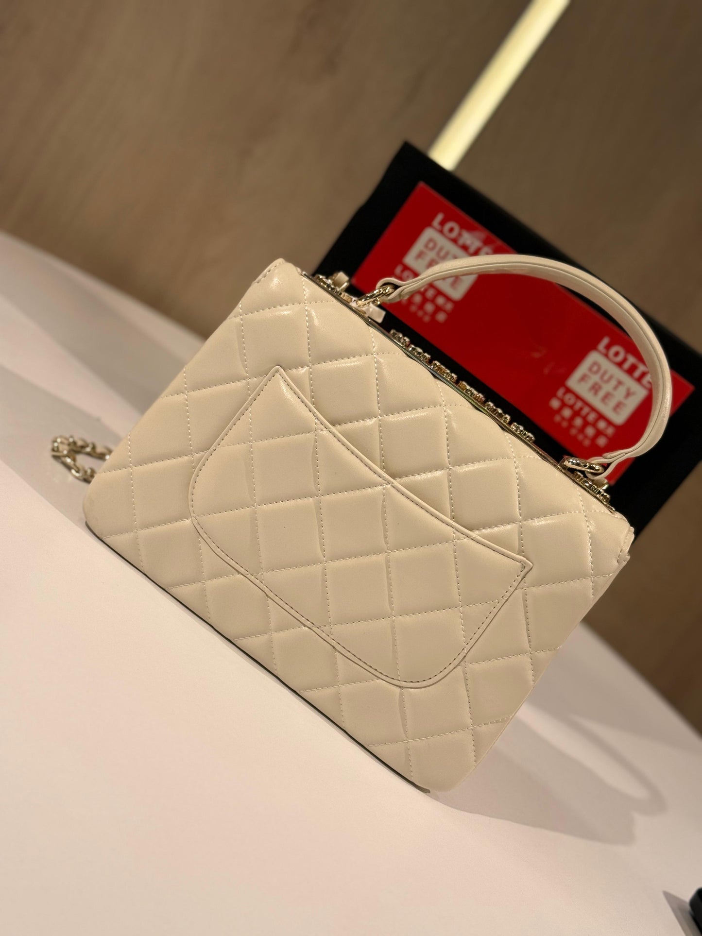 Chanel Flap Bag with Top Handle